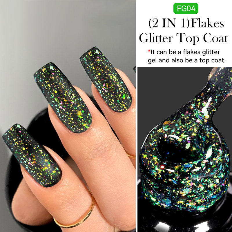 Flakes Glitter Top Coat FG04 7ml