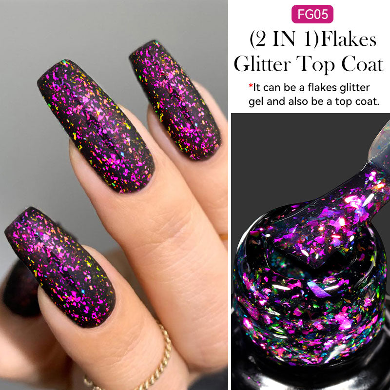 Flakes Glitter Top Coat FG05 7ml