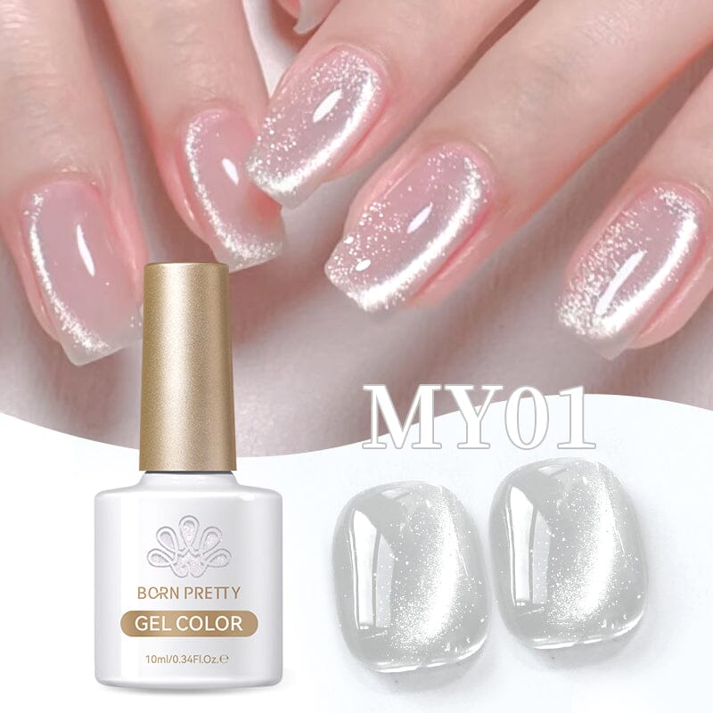 Water Light Cat Magnetic Gel Polish First Love MY01 10ml Gel Nail Polish BORN PRETTY