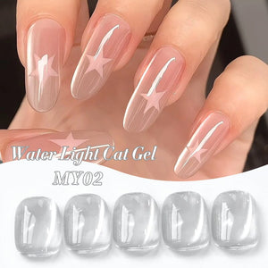 Water Light Cat Magnetic Gel Polish First Love MY02 10ml Gel Nail Polish BORN PRETTY