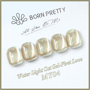 Water Light Cat Magnetic Gel Polish First Love MY04 10ml Gel Nail Polish BORN PRETTY