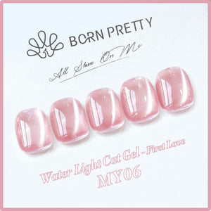 Water Light Cat Magnetic Gel Polish First Love MY06 10ml Gel Nail Polish BORN PRETTY