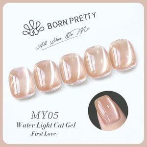 Water Light Cat Magnetic Gel Polish First Love 10ml Gel Nail Polish BORN PRETTY MY05