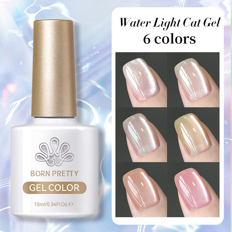 Water Light Cat Magnetic Gel Polish First Love 10ml Gel Nail Polish BORN PRETTY