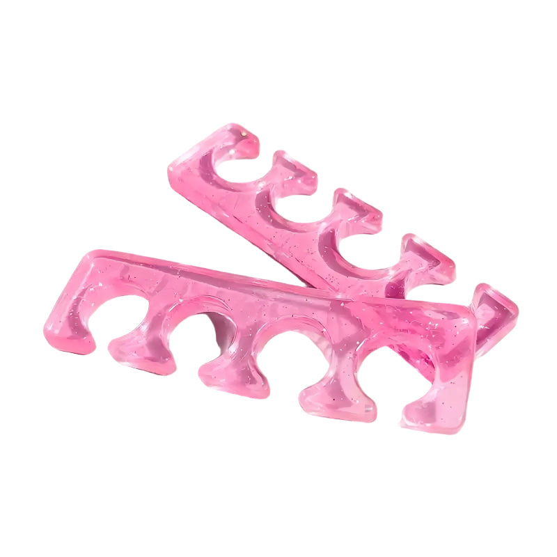 Pink Soft Silicone Finger Toe Separator