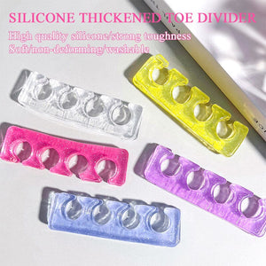 Pink Soft Silicone Finger Toe Separator Tools & Accessories No Brand