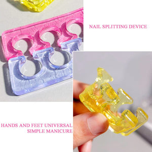 Pink Soft Silicone Finger Toe Separator Tools & Accessories No Brand