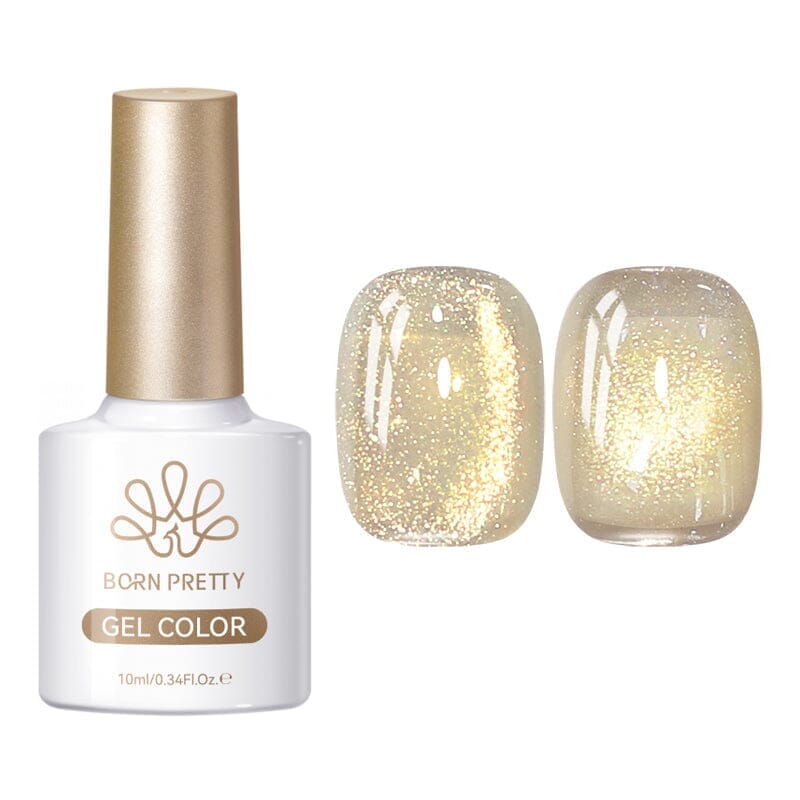 Colored Cat Magnetic Gel Light Flow 10ml Gel Nail Polish BORN PRETTY MY07