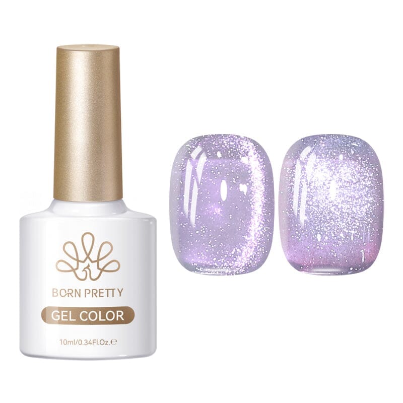 Colored Cat Magnetic Gel MY09 Light Flow 10ml Gel Nail Polish BORN PRETTY