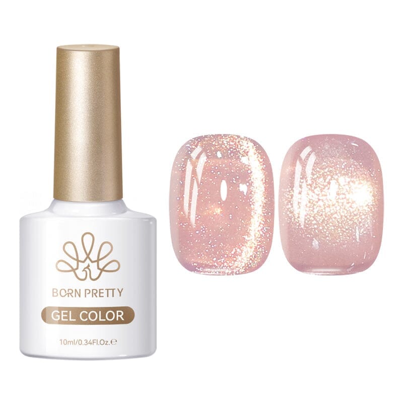 Colored Cat Magnetic Gel Light Flow 10ml Gel Nail Polish BORN PRETTY MY12