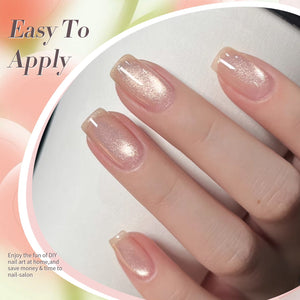 6 Colors Light Flow Colored Cat Magnetic Gel Polish Set M02 7ml Gel Nail Polish BORN PRETTY