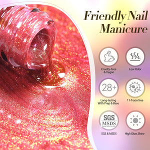 6 Colors Fantasy Island Cat Magnetic Gel Polish Set 7ml Gel Nail Polish BORN PRETTY