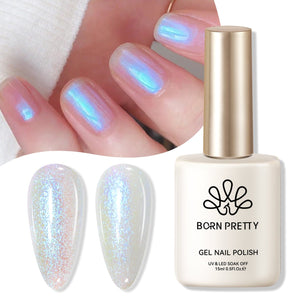 BORN PRETTY Aurora Gel Sea Tears JG02 15ml Gel Nail Polish BORN PRETTY