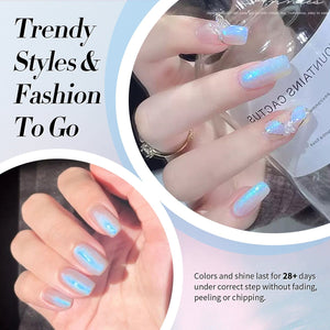 BORN PRETTY Aurora Gel Sea Tears JG02 15ml Gel Nail Polish BORN PRETTY