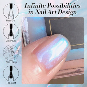 BORN PRETTY Aurora Gel Sea Tears JG02 15ml Gel Nail Polish BORN PRETTY