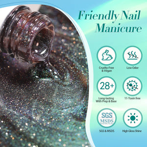 Double Light Cat Magnetic Eye Gel Finland Light 15ml Gel Nail Polish BORN PRETTY