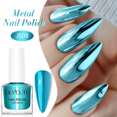 Metal Nail Polish 7ml Nail Polish LILYCUTE JS08