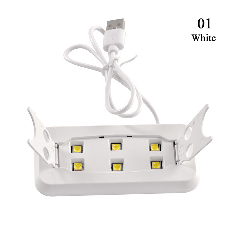 6W White UV Mini Nail Lamp