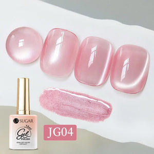 Jelly Glass Cat Magnetic Gel 15ml Gel Nail Polish UR SUGAR
