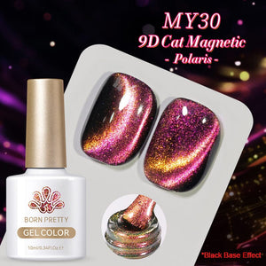 9D Cat Magnetic Gel Polish 10ml Gel Nail Polish BORN PRETTY MY30