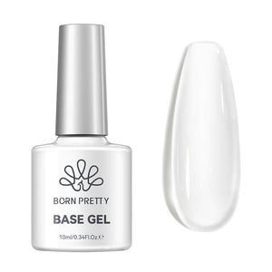 Function Gel Polish 10ml Gel Nail Polish BORN PRETTY Fiber Rubber Base Gel FB01 Clear