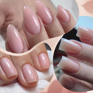 Light Pink Fiber Rubber Base Gel FB04 10ml Gel Nail Polish BORN PRETTY