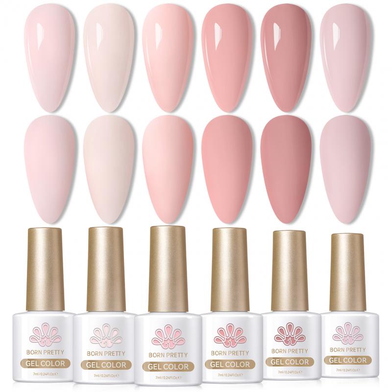 6 Colors Gel Polish S03 Cupid's Whisper 7ml