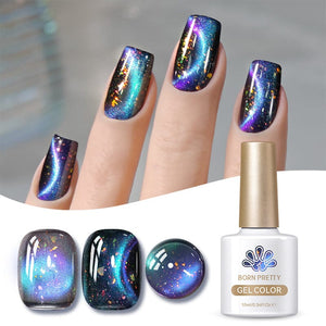 Cat Magnetic Gel Polish MY35 Starry Sky 10ml Gel Nail Polish BORN PRETTY