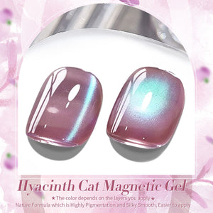 Pink Cat Magnetic Gel Polish MY46 Hyacinth 15ml Gel Nail Polish BORN PRETTY