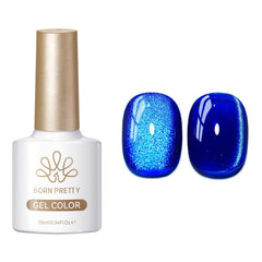 Cat Magnetic Gel MY47 Blue Ore 10ml Gel Nail Polish BORN PRETTY
