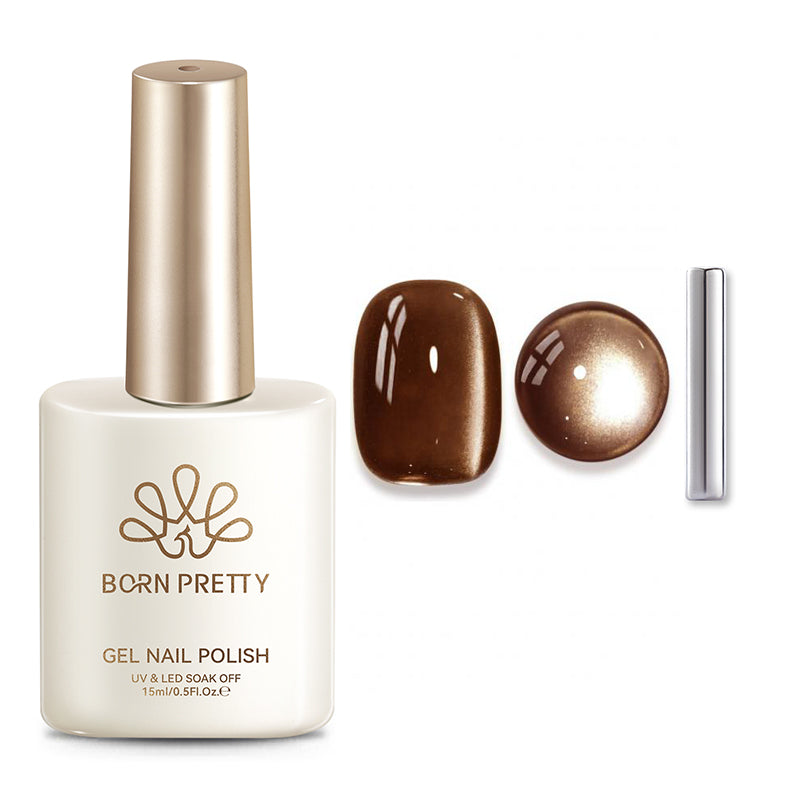 Glass Cat Magnetic Gel MY80 Dark Chocolate 15ml