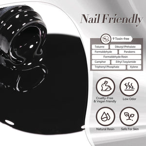 6 Colors Grey Colors Gel Polish Set S09 Steel Symphony 7ml Gel Nail Polish BORN PRETTY
