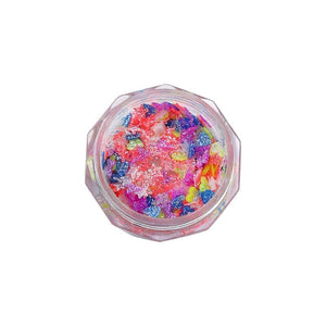 Multicolor Butterfly Nail Sequins Decoration #02 Nail Decoration No Brand