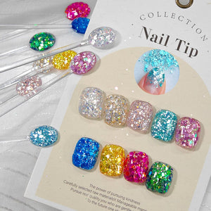 Glitter Sequins Gel Polish SG05-SG16 10ml Gel Nail Polish BORN PRETTY