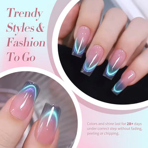 Brown Green Cat Magnetic Gel Polish MY135 Firefly 15ml Gel Nail Polish BORN PRETTY