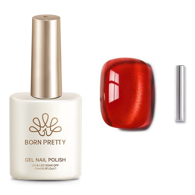 Glass Cat Magnetic Gel MY249 Artisan 15ml Gel Nail Polish BORN PRETTY