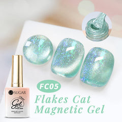 Flakes Cat Magnetic Gel FC05 15ml Gel Nail Polish UR SUGAR