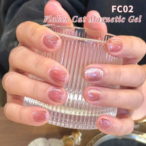 Flakes Cat Magnetic Gel FC03 15ml Gel Nail Polish UR SUGAR