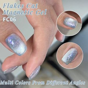 Flakes Cat Magnetic Gel FC01 15ml Gel Nail Polish UR SUGAR