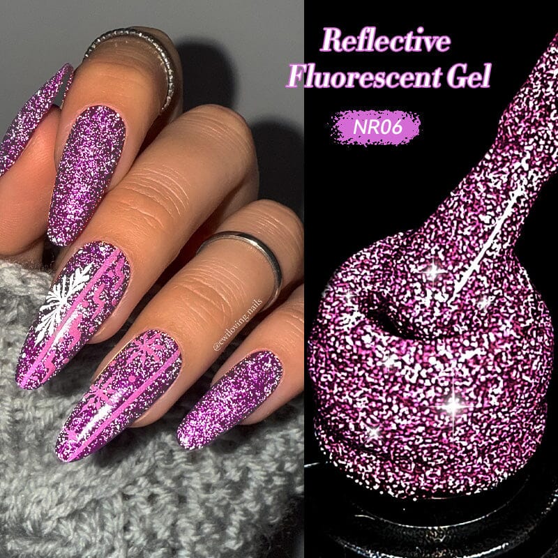 Neon Reflective Gel NR06 7ml Gel Nail Polish LILYCUTE
