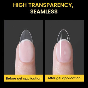 300pcs 15 Sizes Almond False Nail Tips Full Cover Half Matte Nails Nail Tips BORN PRETTY