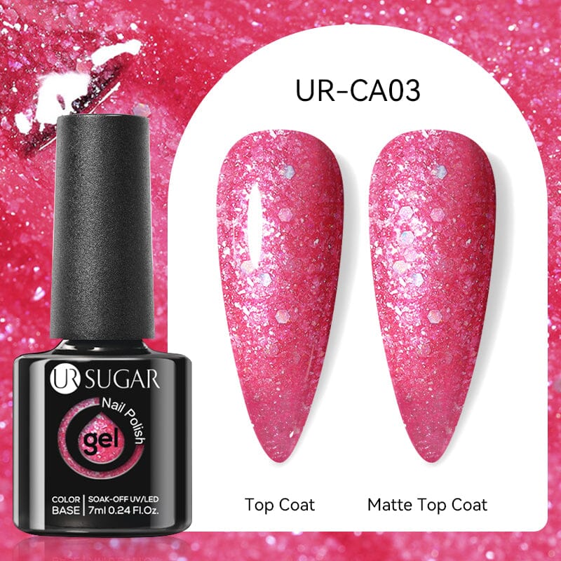 Glitter Gel Polish UR-CA03 7ml Gel Nail Polish UR SUGAR