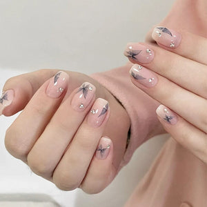 Gold Bronzing Butterfly 3D Nail Sticker M0-470-472 Nail Sticker No Brand