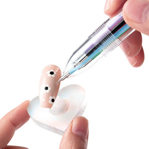 6 In 1 Nail Art Dotting Tools Pen Tools & Accessories No Brand