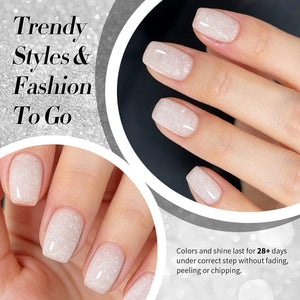 Jelly Gel JN90 Lumina Frost 10ml Gel Nail Polish BORN PRETTY