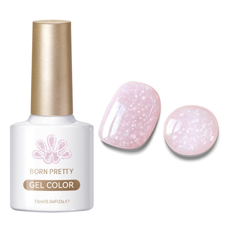 Jelly Gel JN91 Blossom Flurry 10ml Gel Nail Polish BORN PRETTY