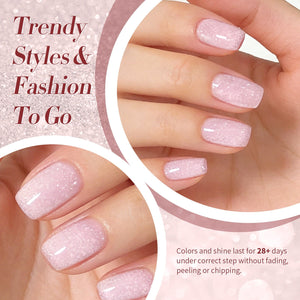 Jelly Gel JN91 Blossom Flurry 10ml Gel Nail Polish BORN PRETTY