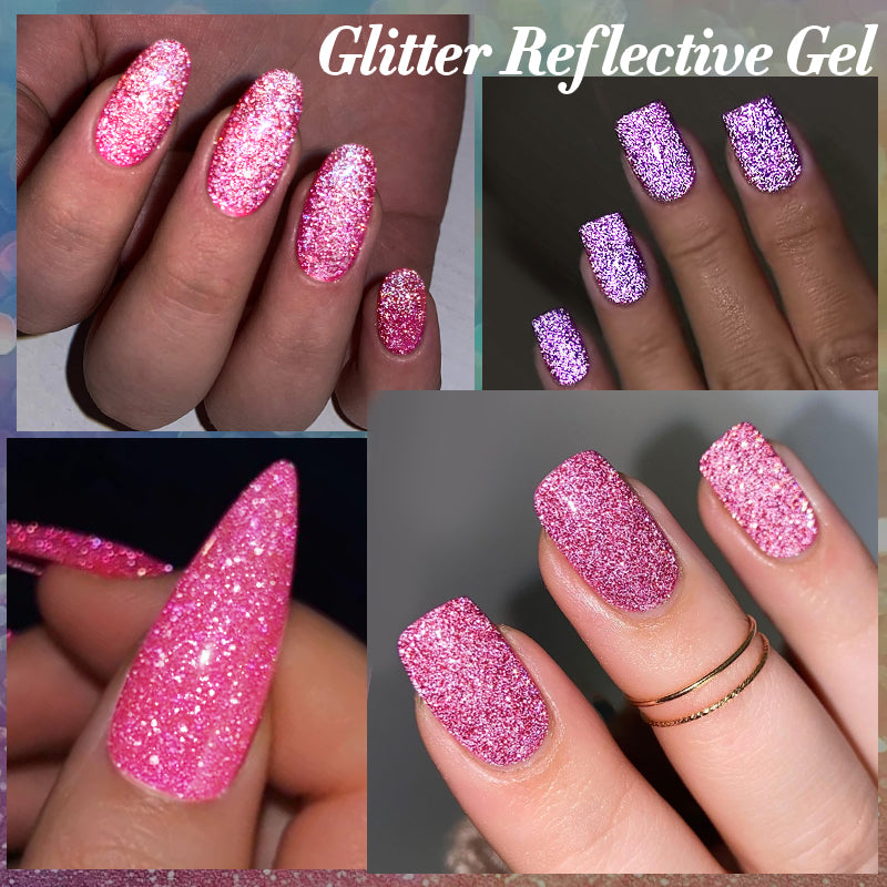 Glitter Reflective Gel URD014 15ml
