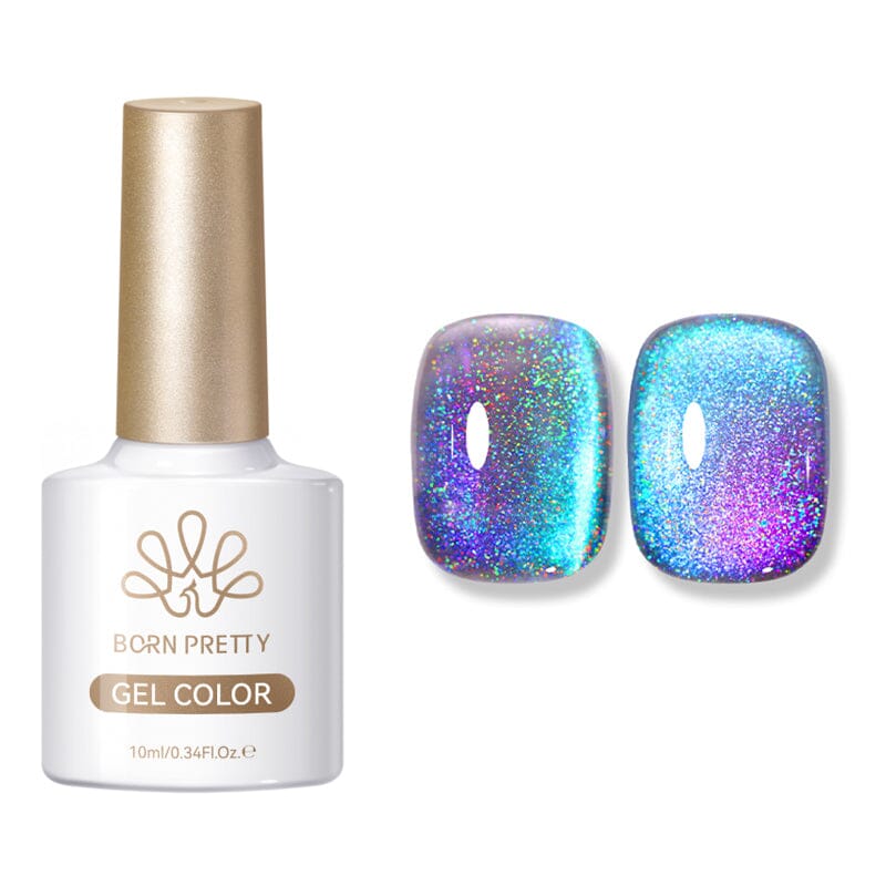 Cat Magnetic Gel MY122 Midnight 10ml Gel Nail Polish BORN PRETTY