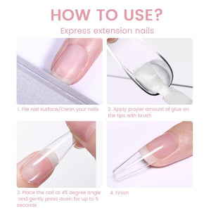 Nail Glue for Tips 8ml Tools & Accessories NICOLE DIARY